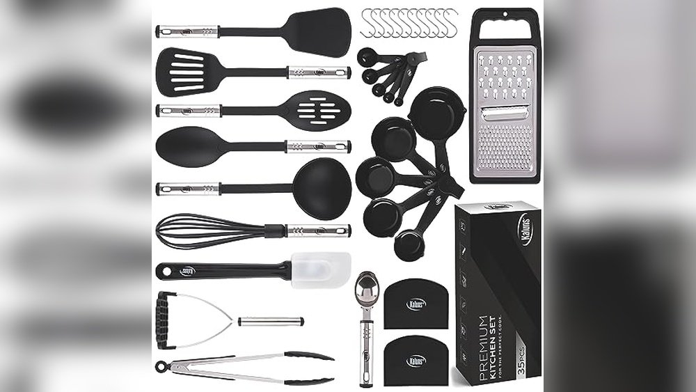 Must-Have Kitchen Tools for Small Kitchens: 35 PCS Essential Utensils Set